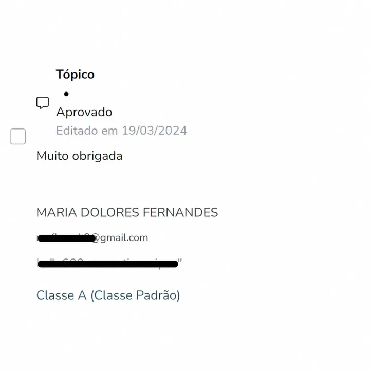 Depoimento Maria Dolores