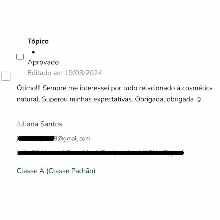 Depoimento Juliana Santos