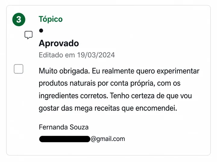 Depoimento Fernanda Souza